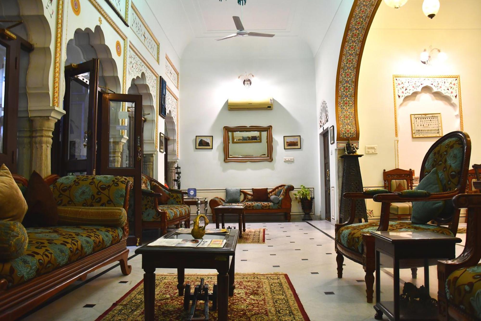Khandela Haveli - A Boutique Heritage Hotel Jaipur Bagian luar foto