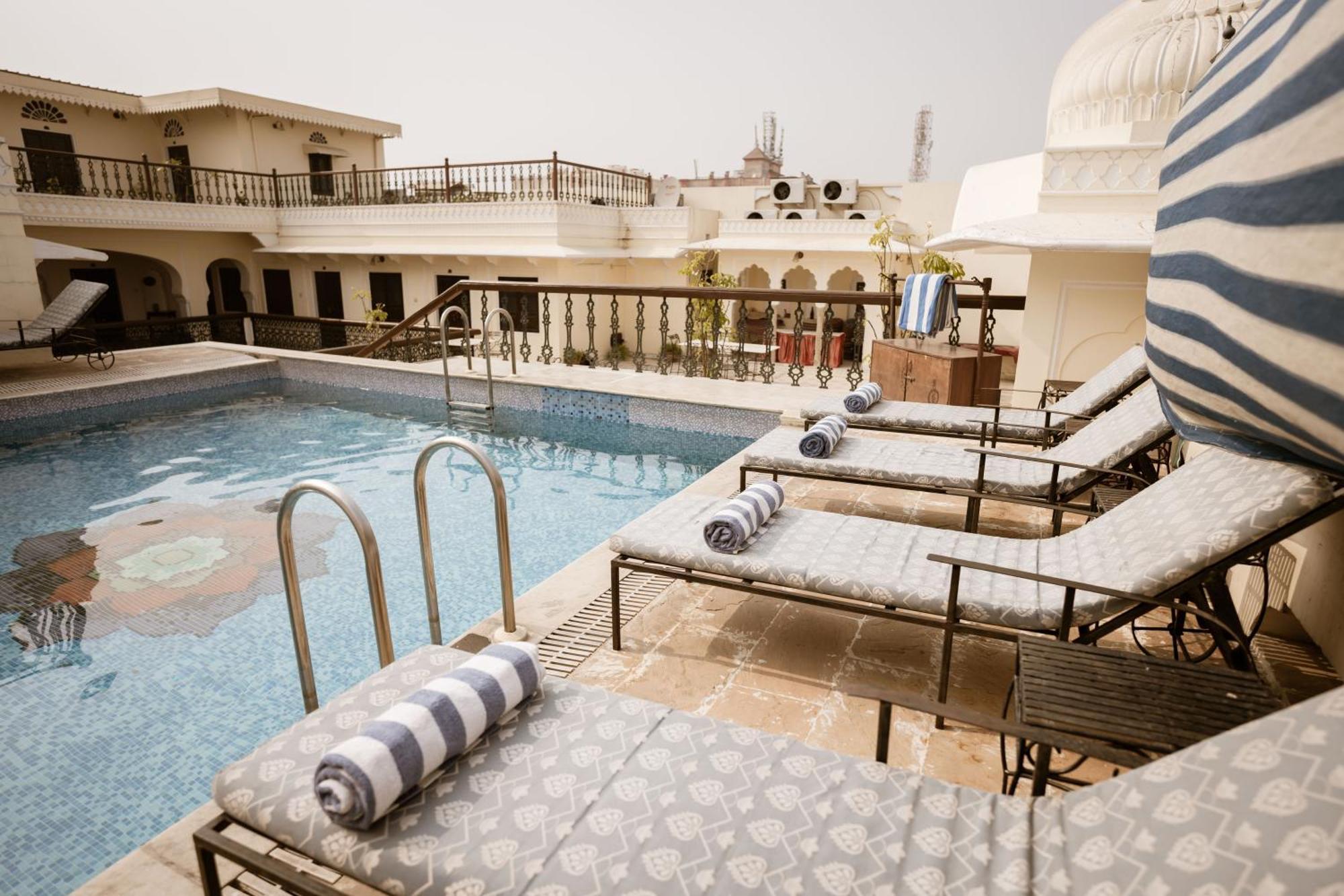 Khandela Haveli - A Boutique Heritage Hotel Jaipur Bagian luar foto