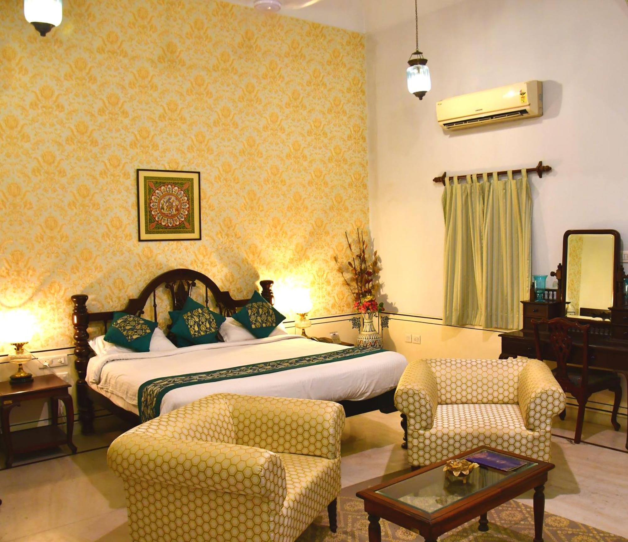 Khandela Haveli - A Boutique Heritage Hotel Jaipur Bagian luar foto