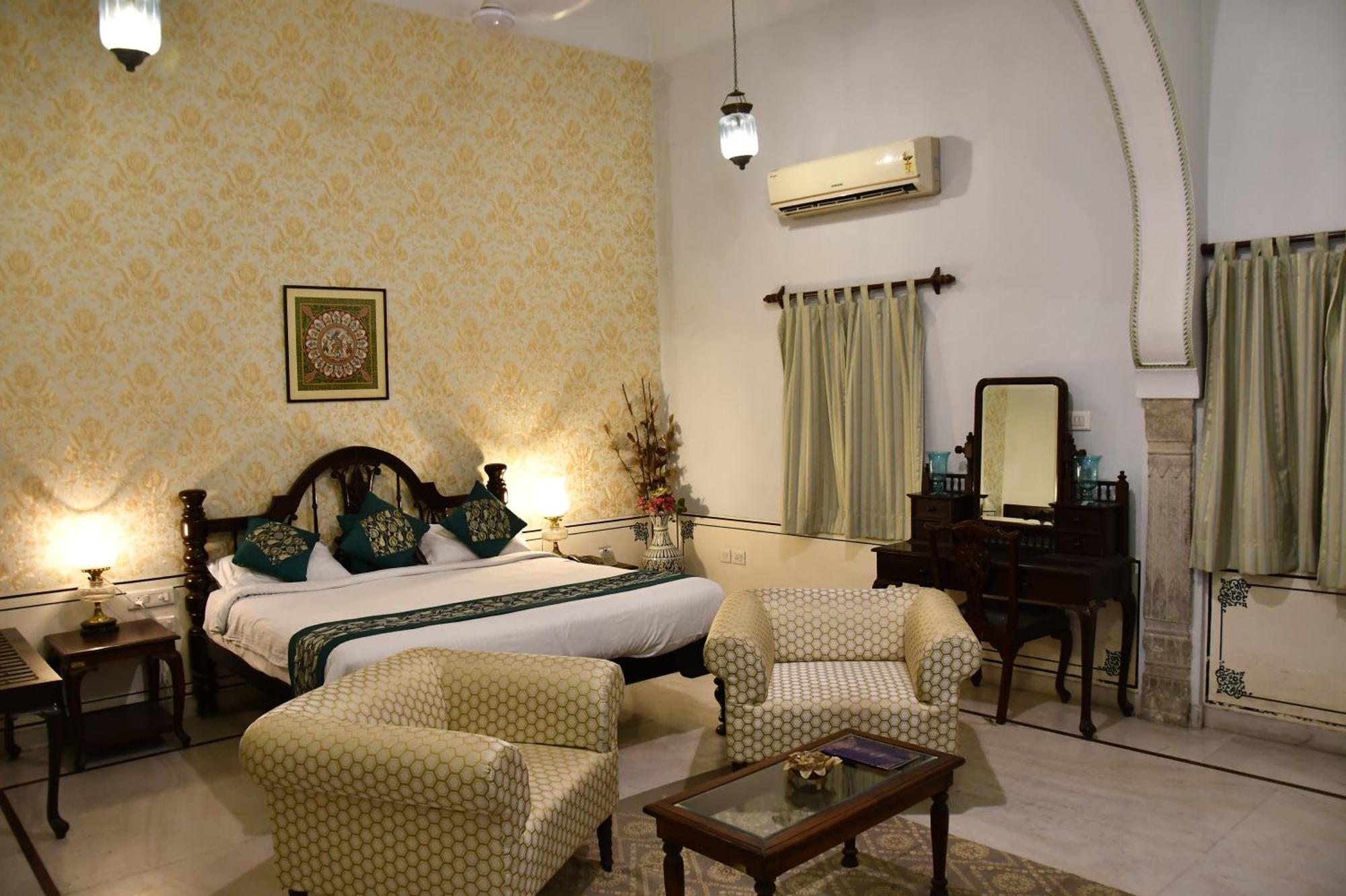 Khandela Haveli - A Boutique Heritage Hotel Jaipur Bagian luar foto