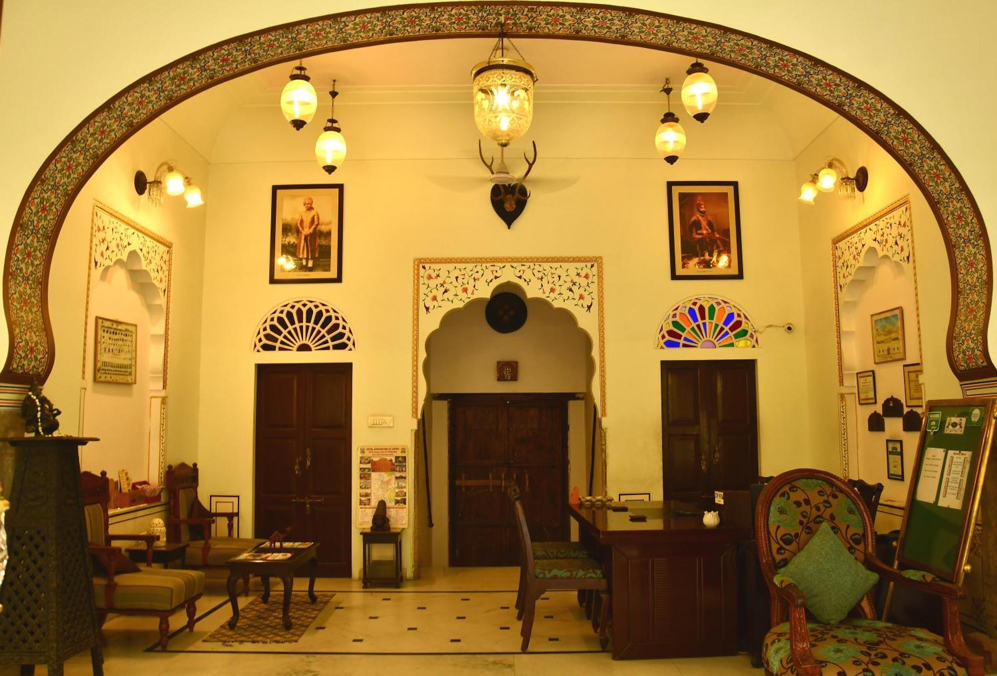 Khandela Haveli - A Boutique Heritage Hotel Jaipur Bagian luar foto