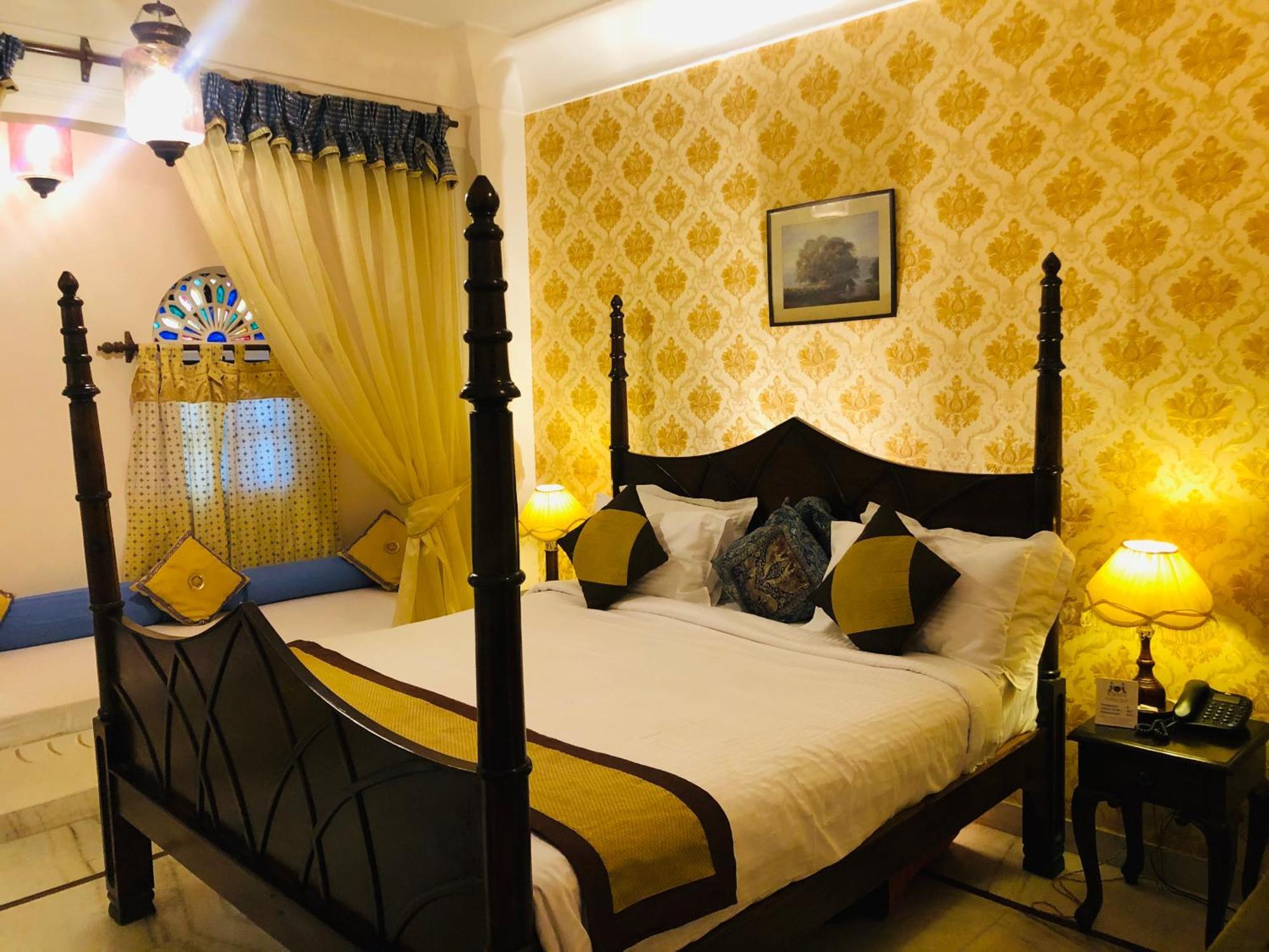 Khandela Haveli - A Boutique Heritage Hotel Jaipur Bagian luar foto